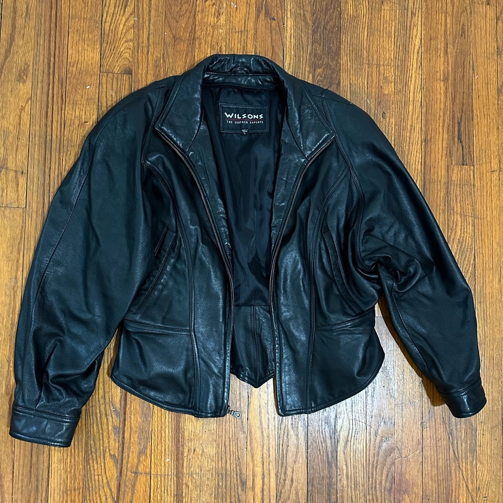Women’s Wilson’s Leather Cinched Waist Bomber Jacket